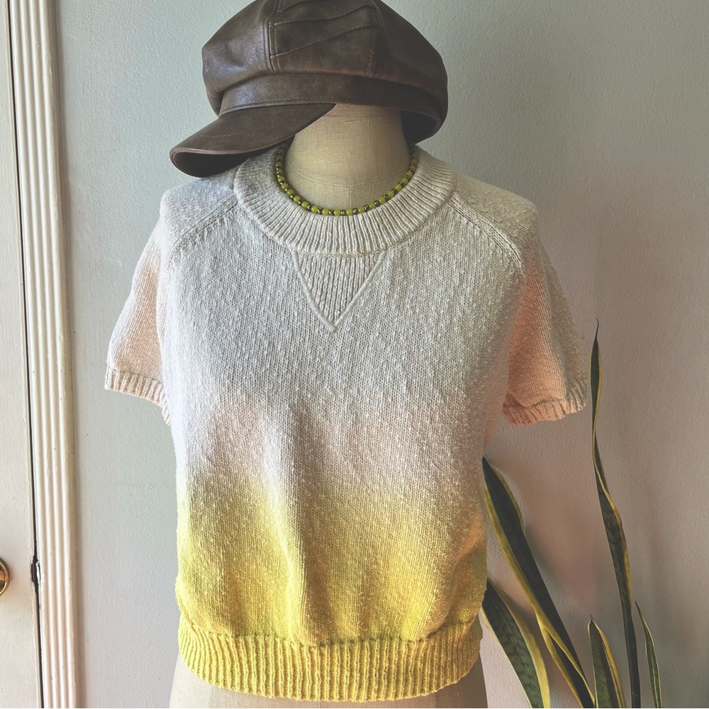 Madewell•Ragland Dip-Dye Sweater• Sz S